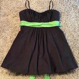 Black and White Polka Dot Dress Womens Size 14